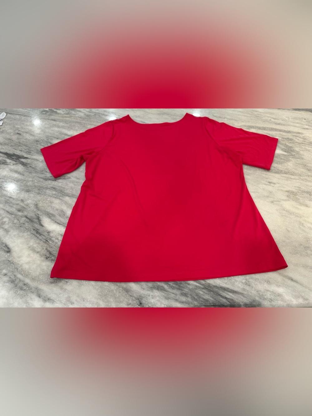 NWOT Susan Graver Short-Sleeve Top